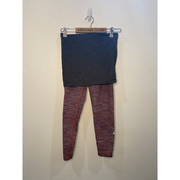 Lululemon Yin To You Crop Wee Are From Space Black March Multi / Black. Size 4 - Picture 2 of 10